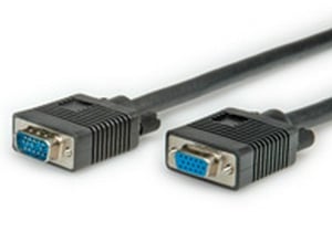 ROLINE 20 m VGA-kabel VGA–VGA (D-Sub) Svart
