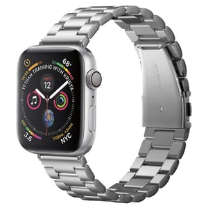 Spigen Modern Fit Band Silver Rostfritt stål