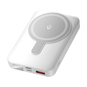 Vention FHTW0 powerbank 10 000 mAh Trådlös laddning Vit