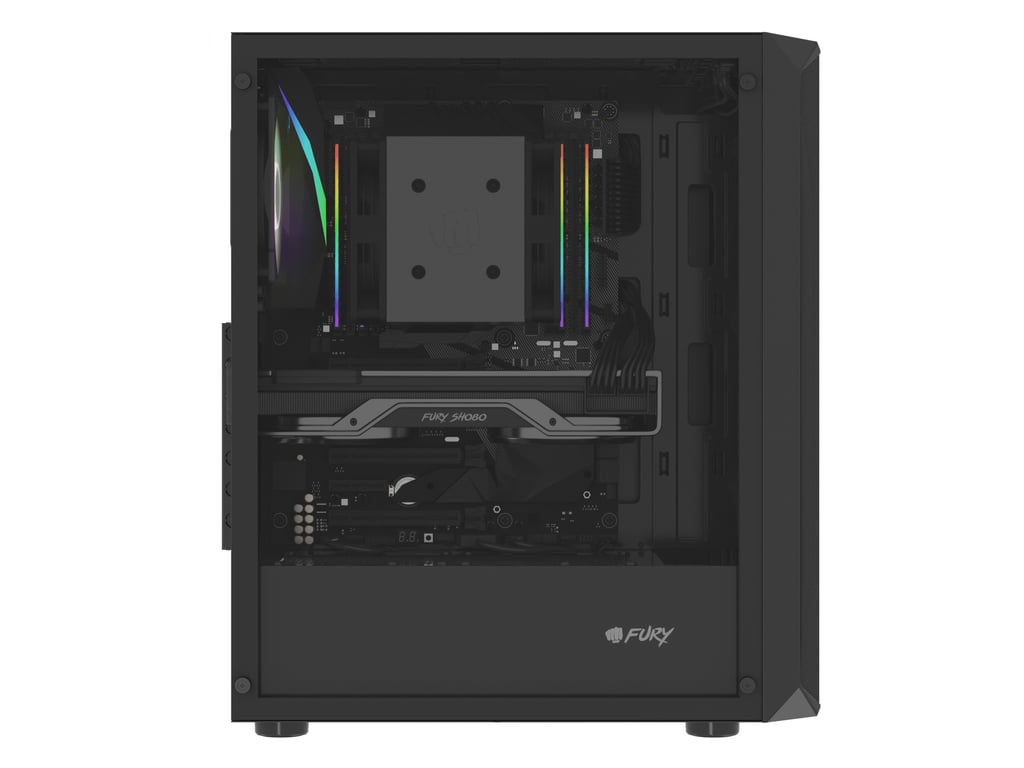 FURY Shobo SH4 RGB Midi Tower Czarny
