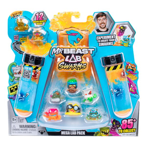Moose Toys MrBeast Lab Swarms S2 Mega Lab 12er-Pack