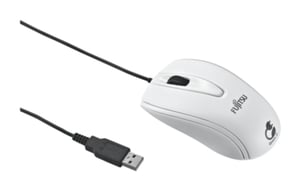 Fujitsu M440 ECO BL Grau Maus Büro Beidhändig USB Typ A Optisch 1000 DPI