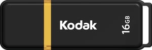 Kodak K100 16 GB USB-Stick, USB Typ A 3.2 Gen 1 (3.1 Gen 1), schwarz, gelb
