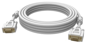 Vision 2x VGA 15-pin D-Sub, 20m VGA cable (D-Sub) White