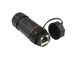 Alcasa ODC-06 wtyczka RJ-45 Czarny