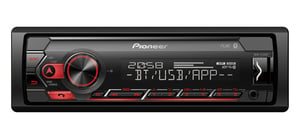 Pioneer MVH-S320BT Czarny 200 W Bluetooth