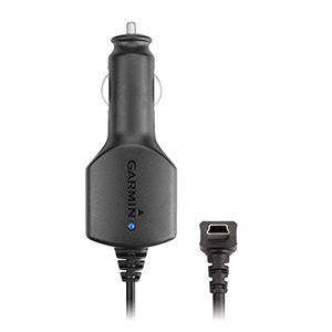 Garmin 010-11838-00 laddare för bärbara GPS-enheter, svart, cigarettändare, automatisk