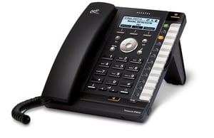Alcatel Temporis IP301G VoIP-telefon, svart, 8 linjer, LED-display