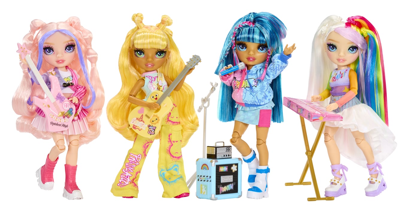 Rainbow High Jr High Rockband Fashion Dolls - Bella