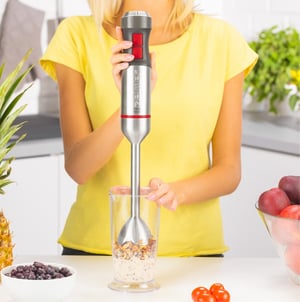 Zelmer ZHB4652 VARIO 0,5 l Blender immersyjny 1400 W Szary, Srebrny