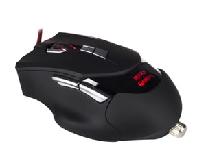 Mars Gaming MM3 Maus, rechtsseitig, Laser, 16400 DPI