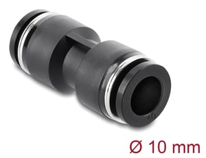DeLOCK 60741 Pneumatikanschluss/Kupplung, schwarz, Metall, Kunststoff, Innengewinde, 1 Stück.
