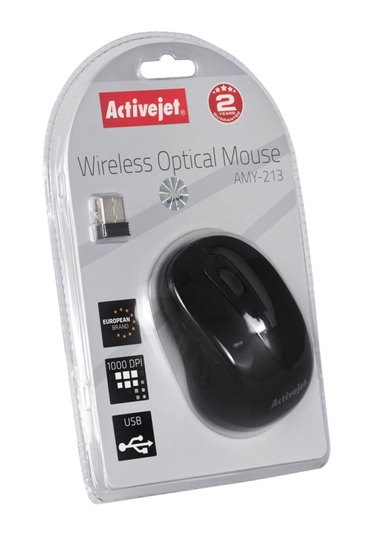 Activejet AMY-213 bezprzewodowa mysz optyczna USB