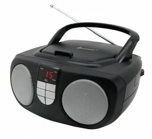 Soundmaster SCD1400SW CD-spelare Svart Bärbar CD-spelare