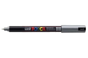 POSCA uni PC-1MR marker 1 szt. Końcówka pociskowa Srebrny