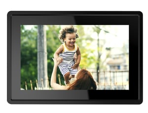 Denver PFF-1021 Digital Photo Frame, Black, 25.6 cm (10.1"), Touchscreen, Wi-Fi