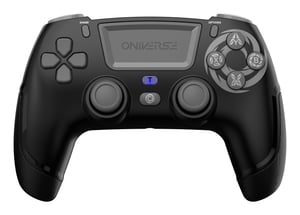 Oniverse Revolt Black Bluetooth Gamepad (Analog/Digital) for Android, PC, PlayStation 4, PlayStation 3, and iOS