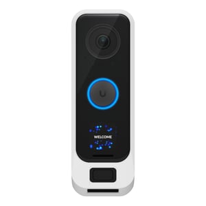 Ubiquiti G4 Doorbell Pro Cover, White Polycarbonate (PC), 1 pc.
