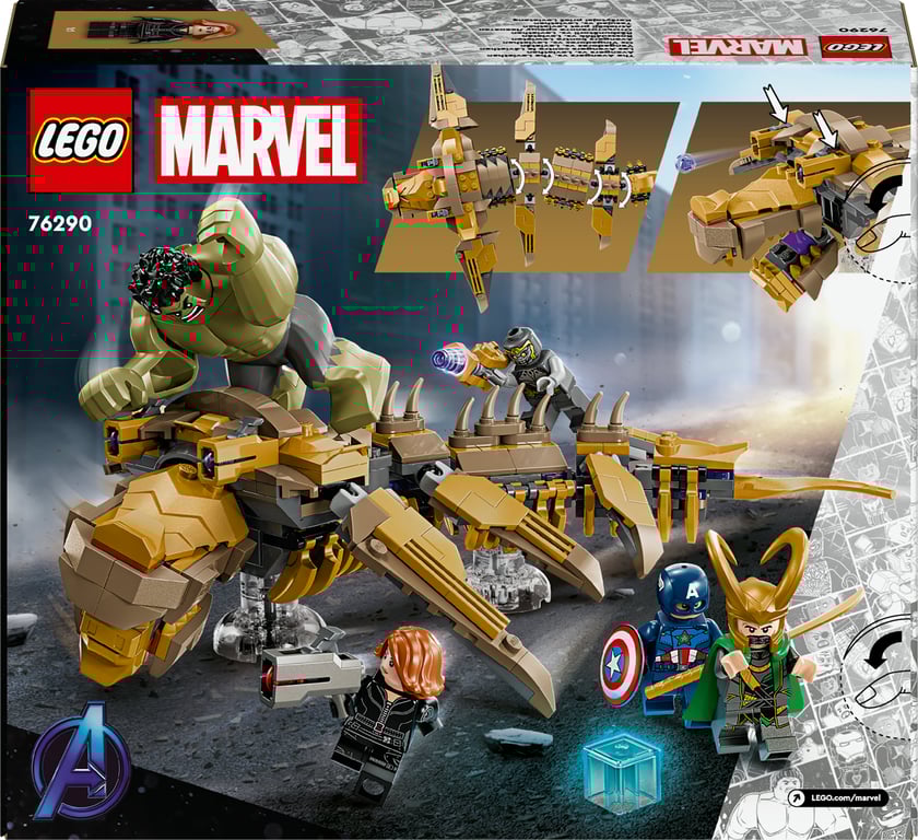фото Блоковий конструктор LEGO Marvel Месники проти Левіафана (76290)