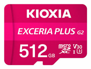 Kioxia LMPL2M512GG2 pamięć flash 512 GB MicroSDXC UHS-I Klasa 10