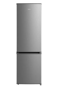 Midea MDRB380FGE02A Kühl-Gefrierkombination, freistehend, 270 l, Edelstahl