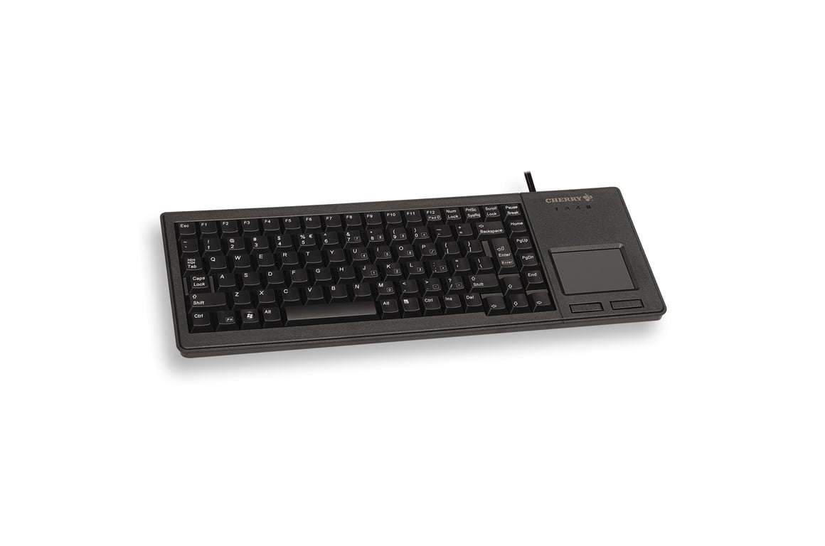 CHERRY XS Touchpad G84-5500 klawiatura Biuro USB AZERTY Francuski Czarny