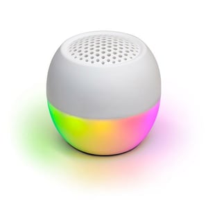 Boompods Soundflare Tragbarer Mono-Lautsprecher Weiß
