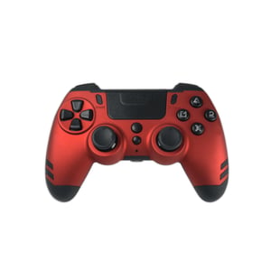 Lexip Metaltech Rotes RF-Gamepad (analog/digital) für PC und PlayStation 4