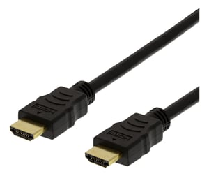 Deltaco HDMI-1060D-FLEX kabel HDMI 7 m HDMI Typu A (Standard) Czarny
