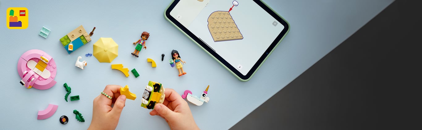 LEGO Friends Impreza na basenie z jednorożcem i flamingiem