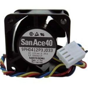 Supermicro PWM-Lüfter für PC-Gehäuse, 4 cm, schwarz