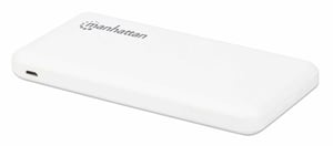 Manhattan 406277 Lithium-Polymer-Powerbank (LiPo) 10000 mAh Weiß