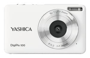 Yashica DigiPix 100 Compact 44 MP Camera, White