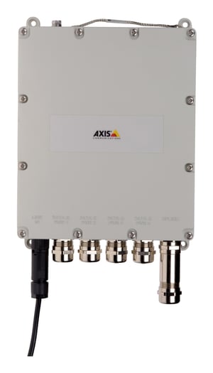 Axis 01449-001 przełącznik sieciowy Zarządzany Gigabit Ethernet (10/100/1000) Obsługa PoE Biały