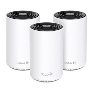 TP-Link Deco XE75 Tri-Band (2,4 GHz / 5 GHz / 6 GHz) Wi-Fi 6E (802.11ax) Weiß 3 Indoor