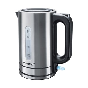 Steba WK 20 INOX czajnik elektryczny 1,7 l 2200 W Czarny, Stal nierdzewna