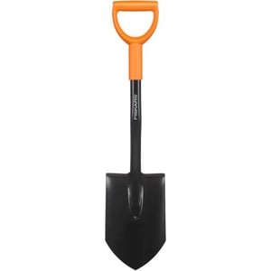 Fiskars 1014809 szufla/łopata Łopatka ogrodowa Plastik, Stal Czarny, Pomarańczowy