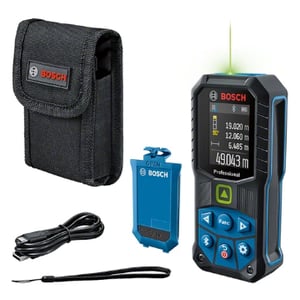 Bosch GLM 50-27 CG Professional Laser Distance Measurer, Black, Blue, 50 m