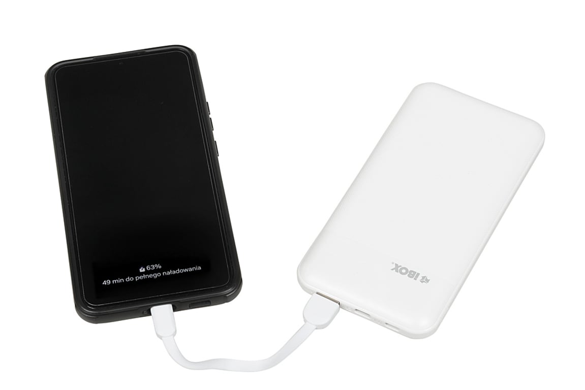 iBox IPB10 bank mocy Litowo-jonowa (Li-Ion) 10000 mAh Biały
