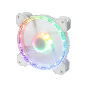 Gelid Solutions Stella Frost Obudowa komputera Wentylator 12 cm Biały 1 szt.