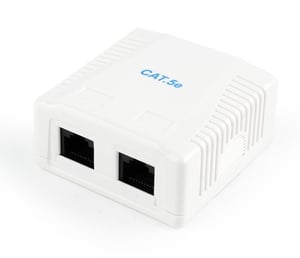 Gembird NCAC-2U5E-01 Network Splitter, White