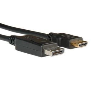 ROLINE DisplayPort Cable 3 m HDMI Czarny