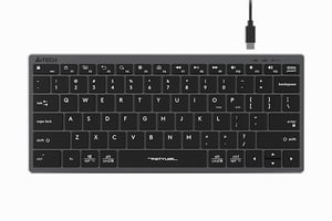 A4Tech Fstyler FX51 klawiatura Dom/Biuro USB Szary