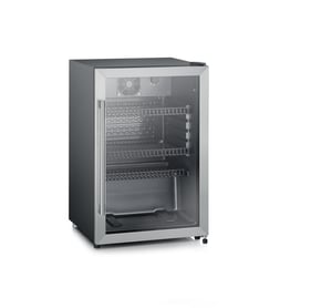 Severin FKS 8840 Wine Cooler Compressor-powered Wine Cooler Freestanding Black 42 bottles.