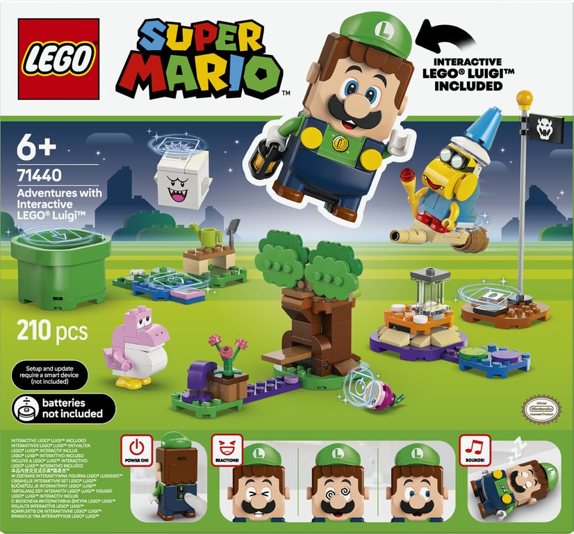 LEGO Super Mario Przygody z interaktywną figurką ® Luigi™