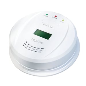 LogiLink SC0111 Smoke Detector Carbon Monoxide Detector Wired and Wireless
