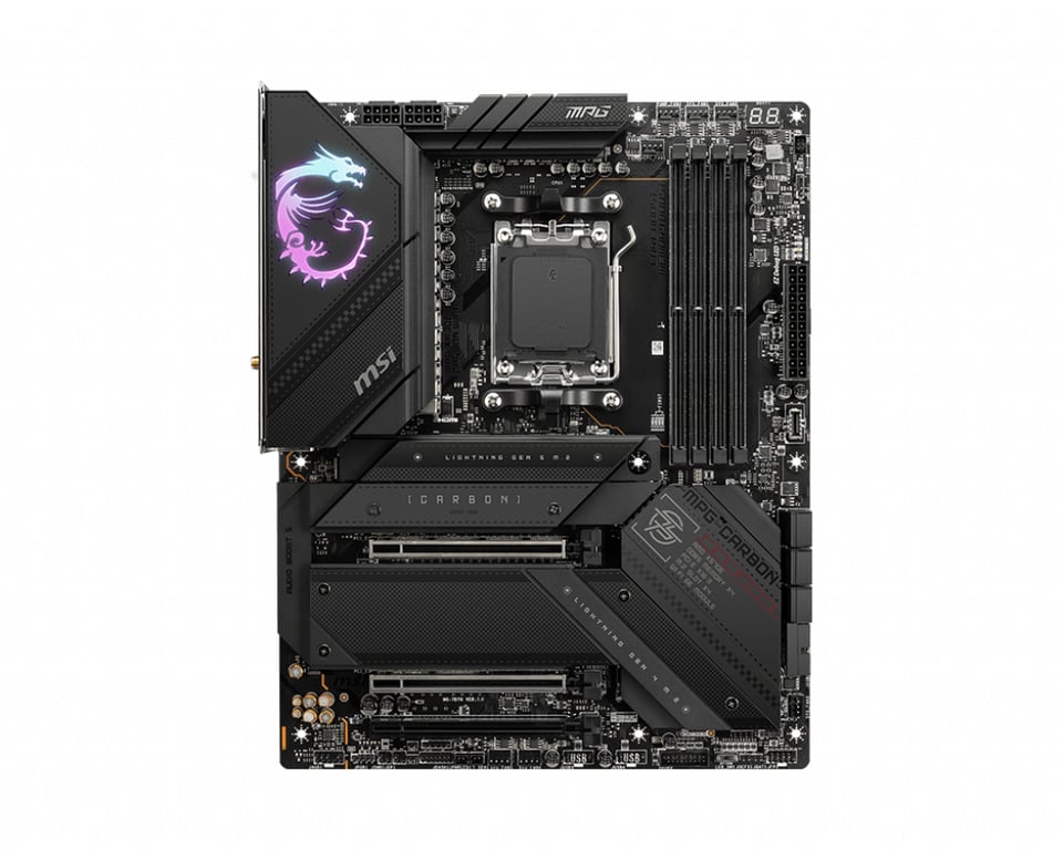MSI MPG X670E CARBON WIFI AMD X670 Gniazdo AM5 ATX