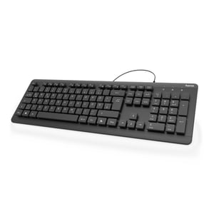 Hama KC-600 klawiatura Biuro USB QWERTZ Niemiecki Czarny