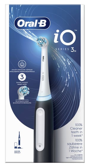 Oral-B iO 8006540730744 szczoteczka elektryczna Dorosły Wibrująca szczoteczka do zębów Czarny