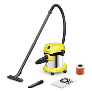 Kärcher WD 2 Plus S V-15/4/18/C 15 l Bęben próżniowy Suchy i Mokry 1000 W Worek na kurz
